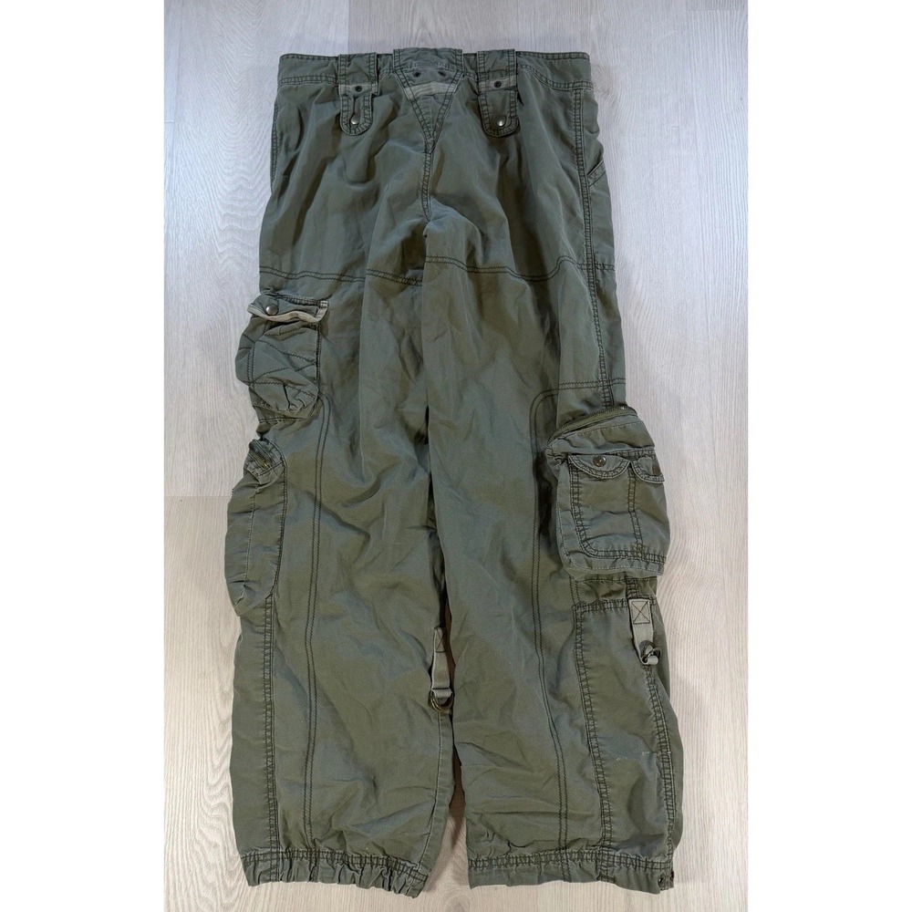 Vintage Y2K Abercrombie & Fitch Military Cargo Pants Womens Size 6 - Picture 2 of 13